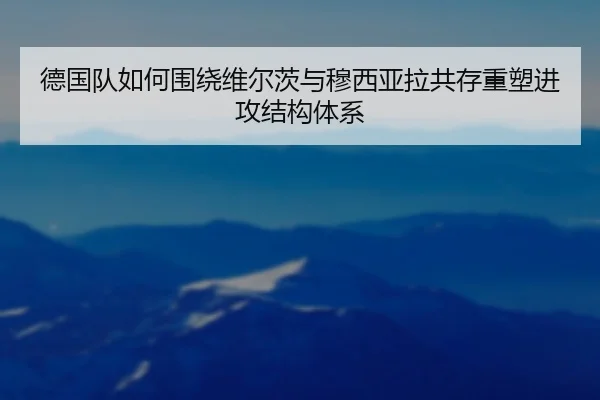 德国队如何围绕维尔茨与穆西亚拉共存重塑进攻结构体系